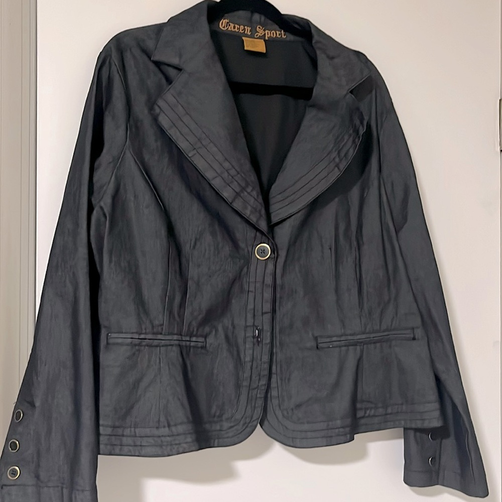 Caren Sport Women’s Jean Jacket look Blazer 3X